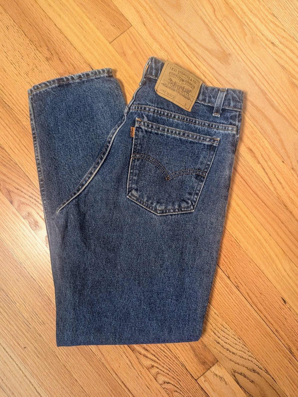 Vintage 1996 Levi’s 10962 Orange Tab High Rise Relaxed Tapered Jeans Made in USA